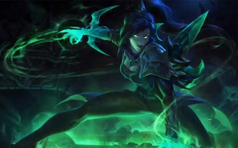 暗夜猎手 薇恩 摄魂使者 皮肤浏览 skin spotlight