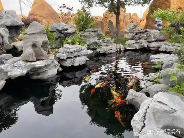 庭院中水池假山的注意事项