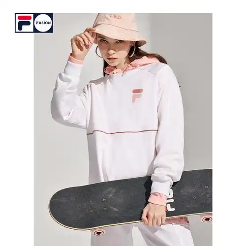 fila 斐乐 fusion系列 t11w113207f 女子套头卫衣