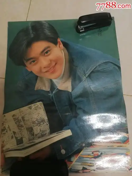 林志颖明星海报,装修酒店咖啡馆酒吧,记忆的收藏