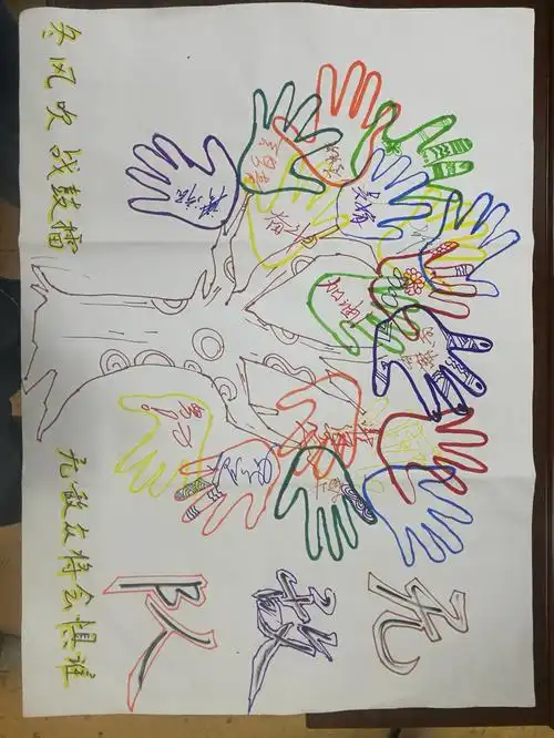 以每十人为一小组,分别给自己的小组设计一张海报.