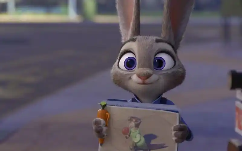 消音| 朱迪探案【疯狂动物城配音练习】英语配音 高清片段