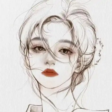 适合初学者的素描女生头像 女生头像图片大全 -【爱个性】