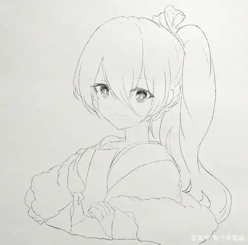 五步教你画一个动漫美少女~快学起来