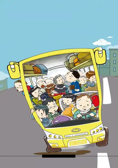 公益广告 公交车广告海报背景素材免抠素材免费下载_觅元素51yuansu.c