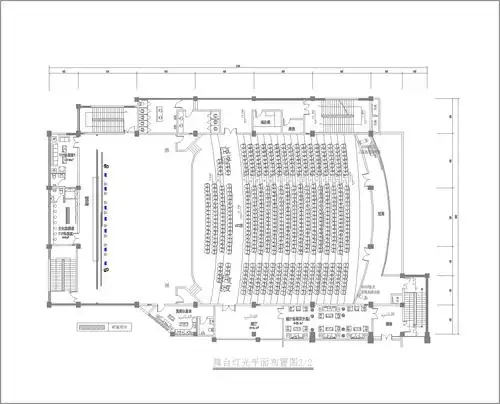 舞台灯光平面布置图2/2