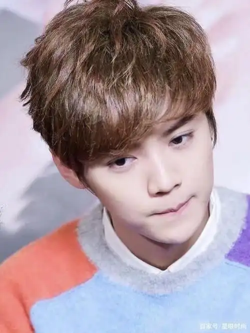 鹿晗同款时尚发型,让你自信满满洋气出街