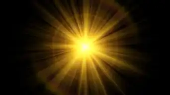 4k太阳光佛光两款特效ae模板