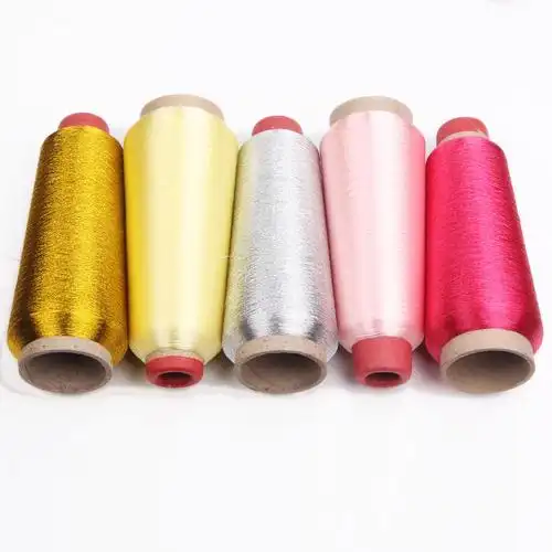 新款diy电脑绣花线丝线手工线刺绣家用手工十字绣针线金丝线玫红