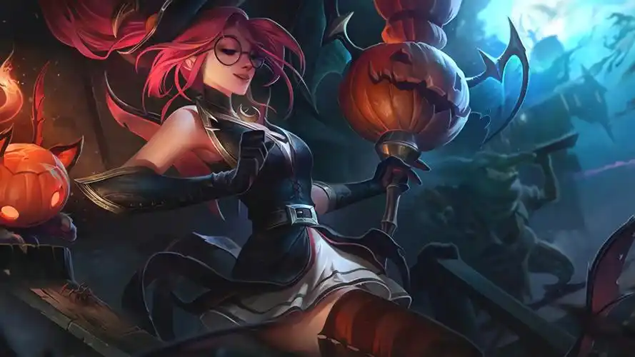 魅惑女巫 迦娜 英雄联盟图片,4k高清游戏图片,娟娟壁纸