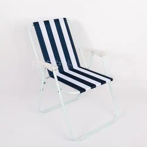 户外折叠便携帆布沙滩椅露营钓鱼成人靠背休闲宿舍简易折叠凳子