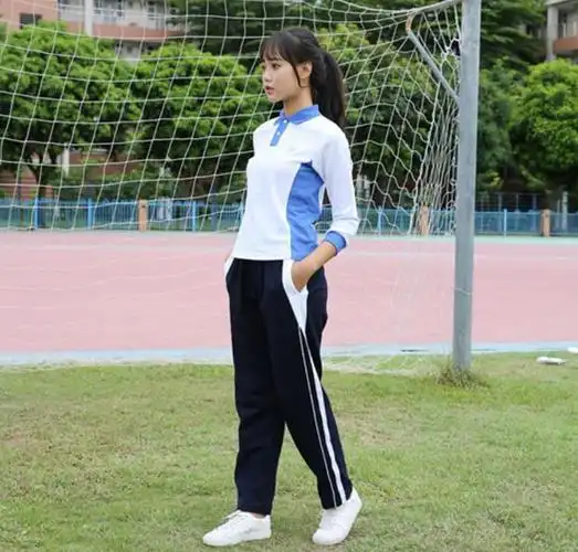 校服裤初中生裤子女生衣服校服短袖夏季深圳校服中学生班服服装长袖