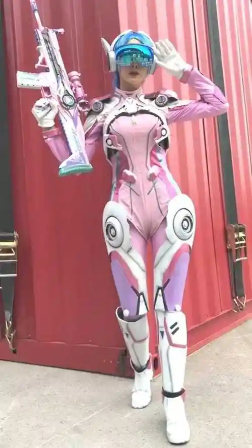 吃鸡 #和平精英 #小姐姐 #火箭少女 #cos