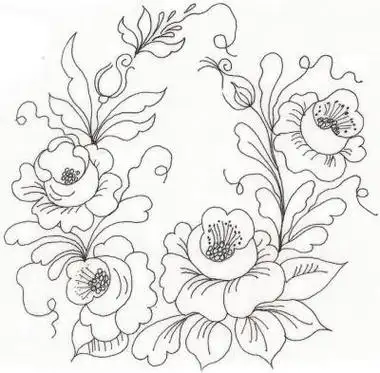 绣简笔画的图案集