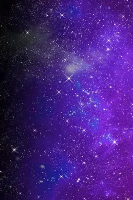 紫色唯美浩瀚光效星空展板背景紫色星空
