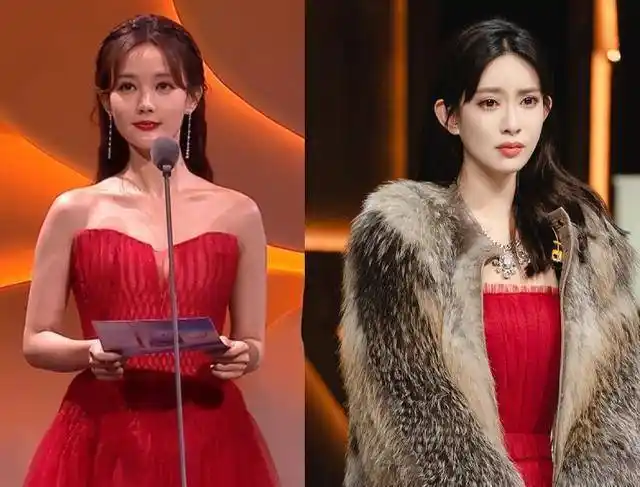 金鹰颁奖礼高清镜头下的明星:宋茜脸上现奇怪凹痕,李易峰微发福_状态