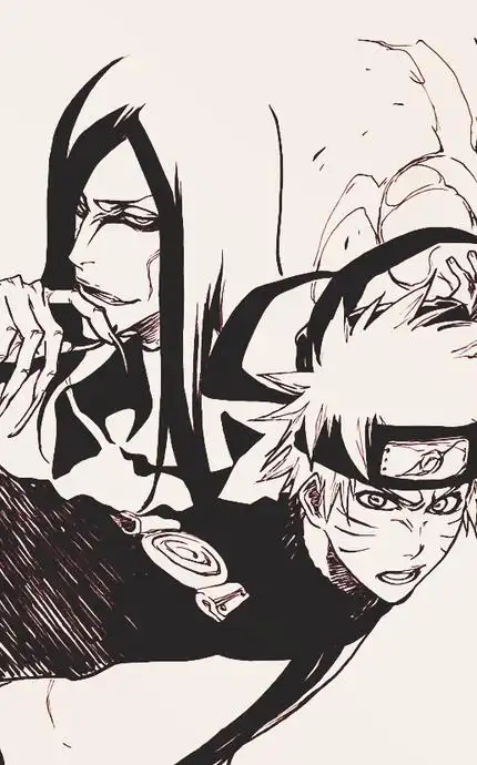 火影忍者背景图火影忍者背景图黑白