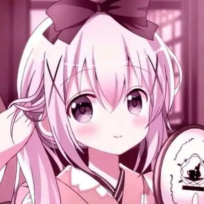 粉色少女系呆萌可爱卡哇伊的二次_卡通动漫头像_我要个性网