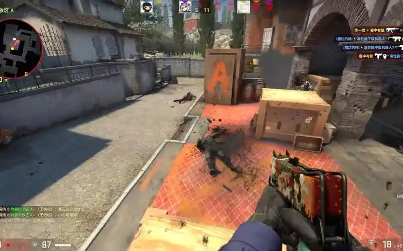 《csgo》低头躲子弹,很有说法