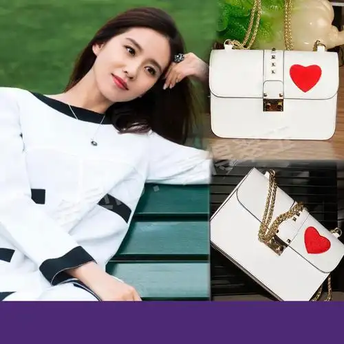 那年青春我们正好刘诗诗同款包包2016新款女包单肩斜跨包链条小包