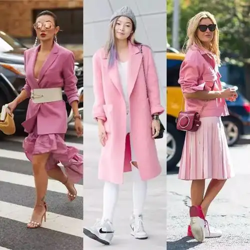 互动问答| 怎么把粉色衣服搭的不嗲不俗气?