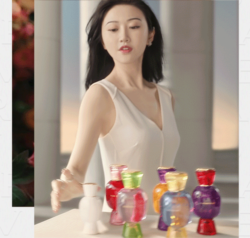 宝格丽香氛形象大使景甜