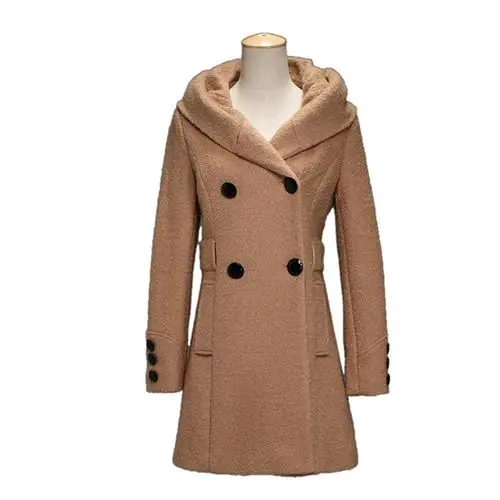 中老年女装 2013冬装外套中年女装上衣 时尚妈妈装外套羊毛呢大衣