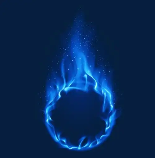 蓝色冰焰
