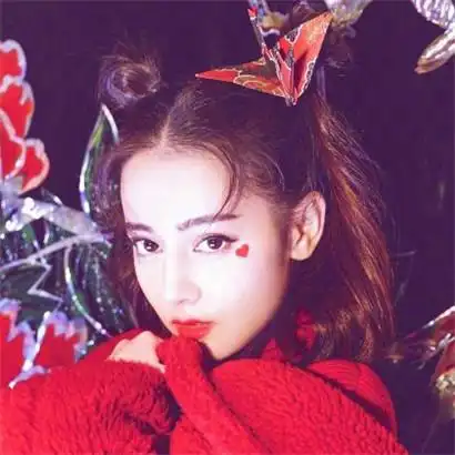 明星头像迪丽热巴迪丽热巴的照片头像