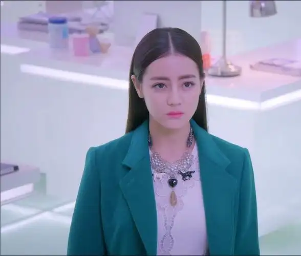 3091#2015秋冬女装大衣克拉恋人高雯叶琪明星同款绿色羊毛呢外套