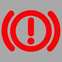 点击放大图片题目分析:括号圆圈里面是"!" 表示制动系统异常或故障.