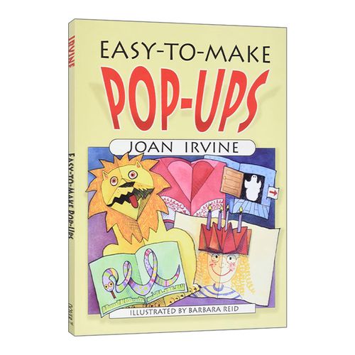 英文原版 easy-to-make pop-ups 容易制作的立体弹出折纸 英文版 进口