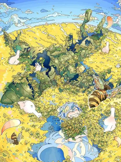 naralalana韩国自由插画师设计师