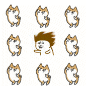 音表情抖音表情包抖音魔性甩头甩头gif动图_动态图_表情包下载_soogif