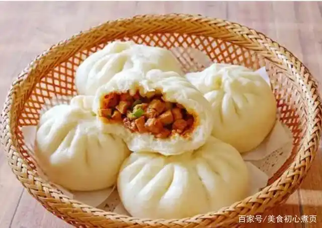 吃过豆腐馅的包子吗?自家做麻辣豆腐口味的包子,酱香味浓超好吃