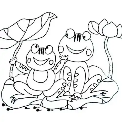 青蛙简笔画青蛙简笔画图片大全