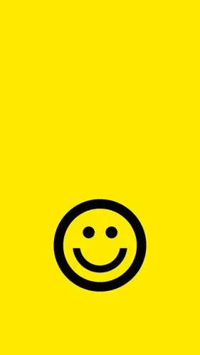 西瓜壁纸 黄色笑脸