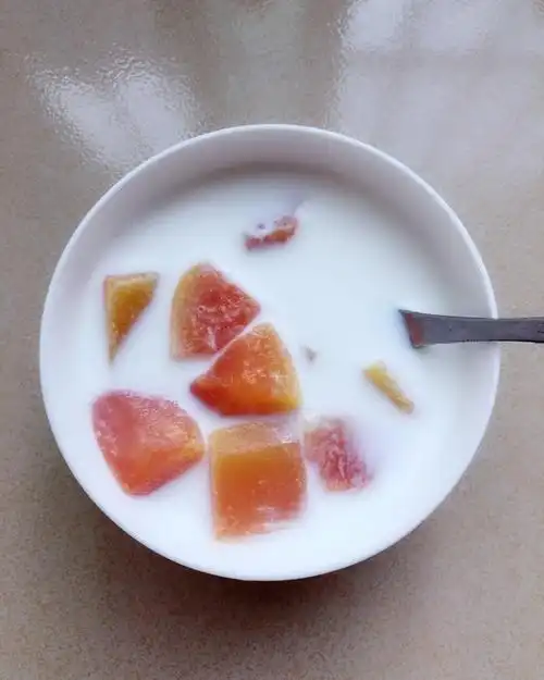 手机用户5786_r62m做的木瓜炖牛奶