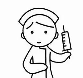 打针的护士简笔画护士简笔画