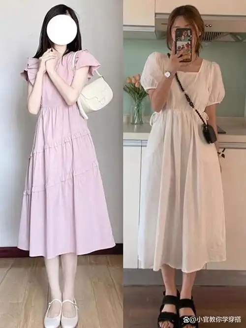 穿衣搭配--夏季20到30岁女生气质优雅穿搭.