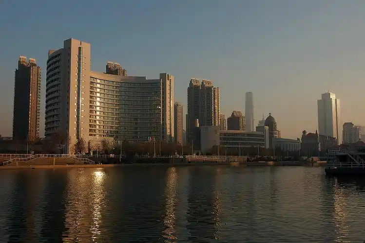 [图片]夕阳下的海河 - 天津 - 新摄影论坛