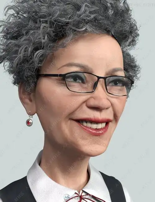 edie 8中老年女性角色扮演装扮3d模型合辑