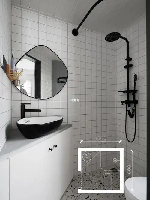 卫生间设计612平米的超小61以抄作业