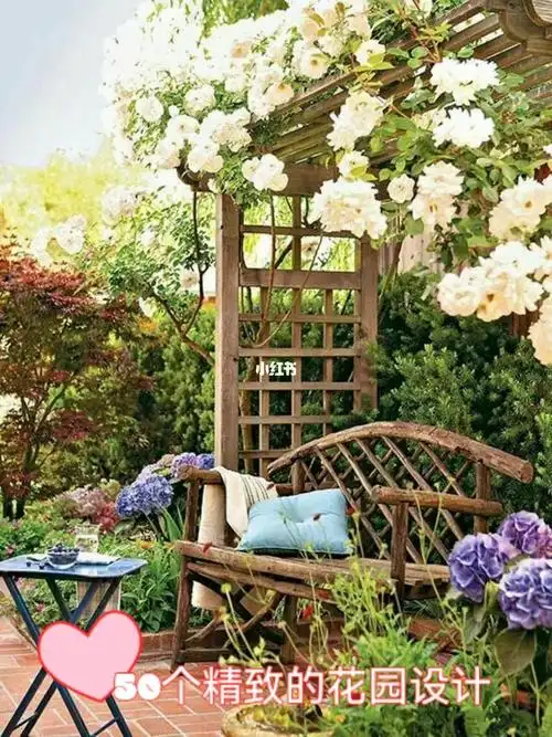50个精致的花园设计一起欣赏