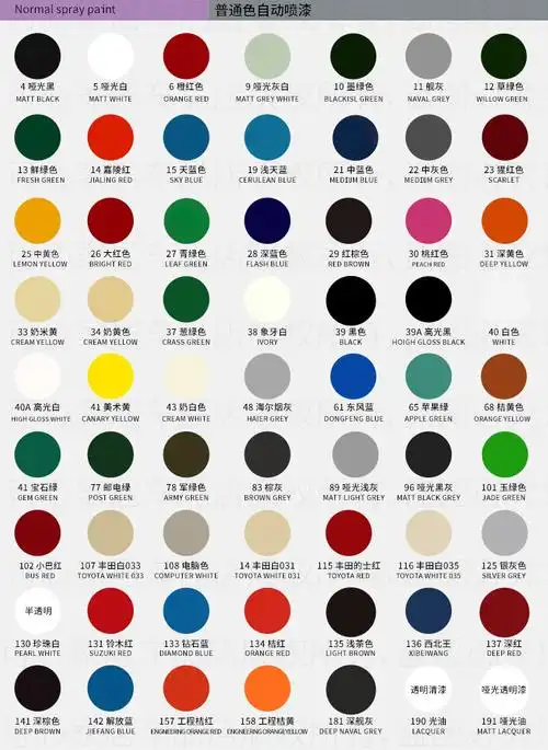 可心色卡第一页