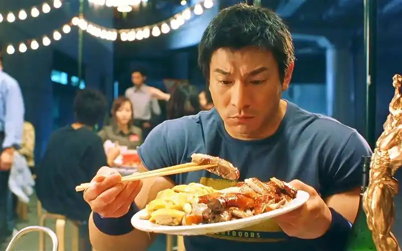 刘德华吃戏合集:大排档吃鸡鹅双拼,龙虾鲍鱼全点上,鱼子酱一人一罐!