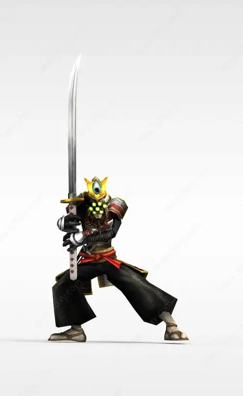 3dlol易无极剑圣模型