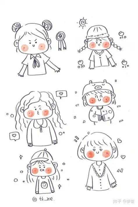 萌萌卡通人物简笔画萌萌美食卡通简笔画2022已更新今日热点