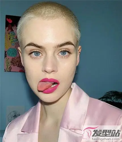 超a酷炫女生寸头 清爽利落霸气十足_发型站_最新流行发型设计发型图片