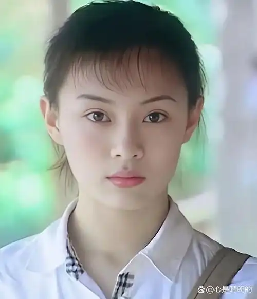 孙俪早年的照片散发着清新气息,让人感受到岁月的凝固